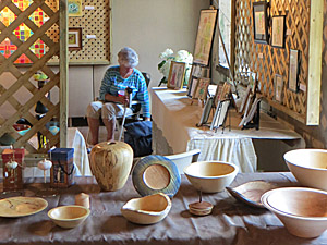 Unique Wood Turnings at The Martintown Mill