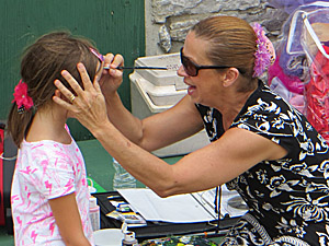 Face Painting at The Martintown Mill